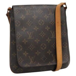 Authentic LOUIS VUITTON Monogram Musette Salsa Long Shoulder Bag M51387 LV